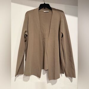 M.M.Lafleur The Woolf Jardigan in Taupe  Knit Jacket Cardigan Size +2 US18